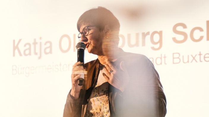Katja Oldenburg-Schmidt, Bürgermeisterin der Hansestadt Buxtehude 